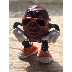 Vintage California‎ Raisins Orange Sunglasses Guy - 1987 Calrab Retro Toy Figure